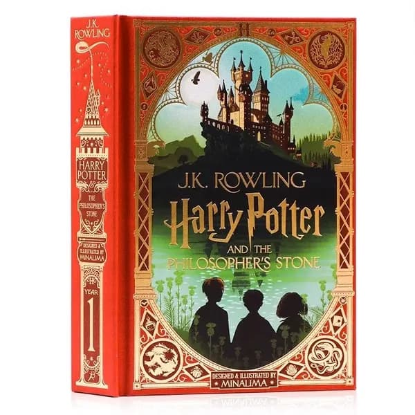 Печатная книга Harry Potter J. K. Rowling Bloomsbury MINALIMA VERSION,ВЕРСИЯ MINALIMA