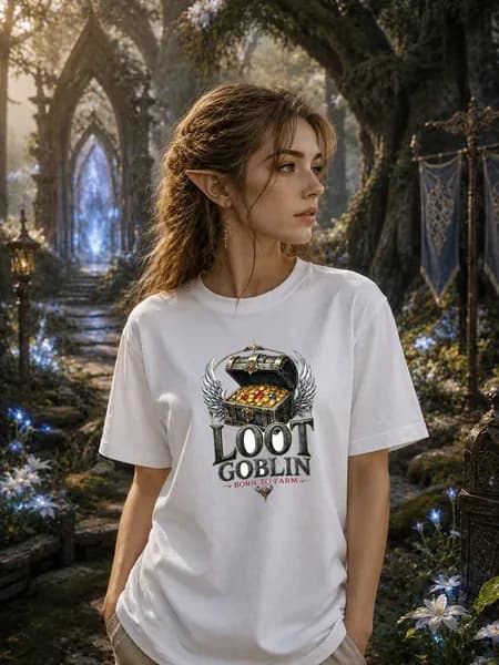 Футболка Lineage 2 Сундук с сокровищами loot goblin