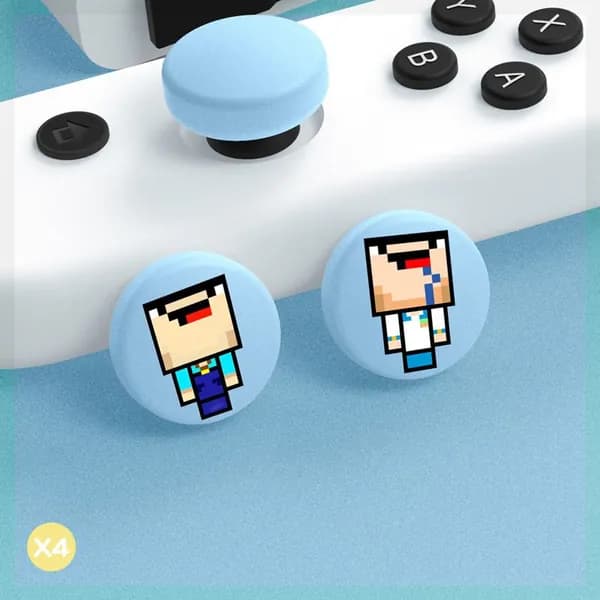 Накладки на стики и кнопки из ТПУ для Nintendo Switch/OLED/Lite и контроллеров Joy-Con