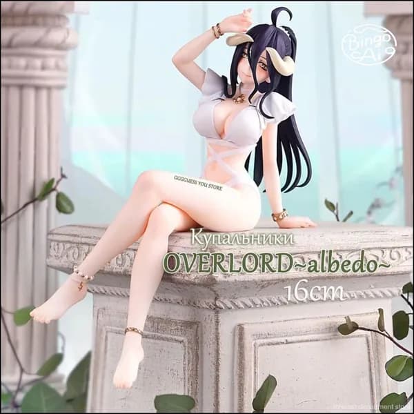 Аниме-фигурка "альбедо купальник" OVERLORD albedo 22cm