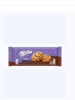 Печенье Milka Choco Cookie с кусочками молочного шоколада,1уп 126г