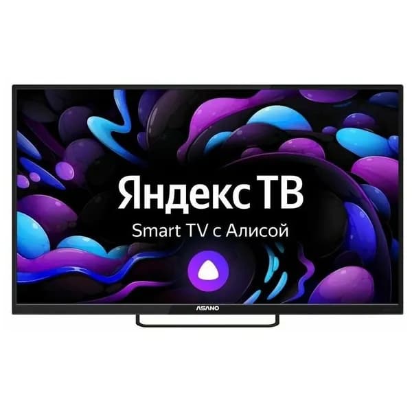 Asano Телевизор 43″ 4K UHD, черный