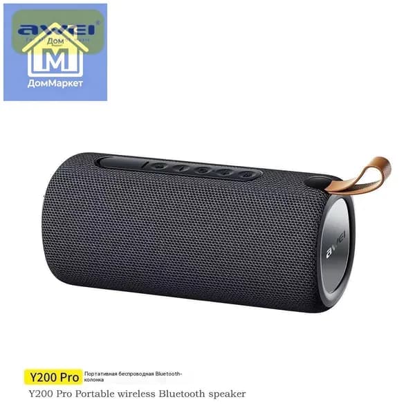 Умная портативная колонка Станция Стрит с Алисой, черный, 30 Вт (YNDX-00030BLK)