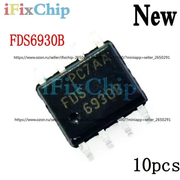 10шт /упак новый FDS6930B SOP8 FDS6930