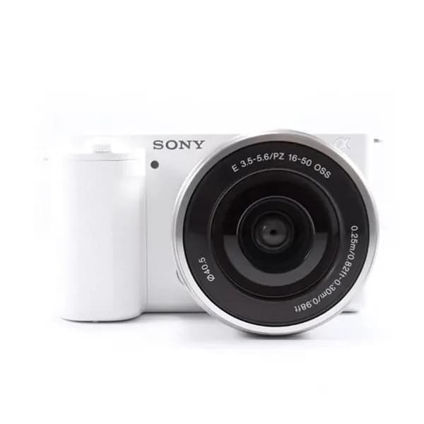 Sony Цифровой фотоаппарат SONY   ZV-E10   KIT   16-50 MM     WHITE, белый