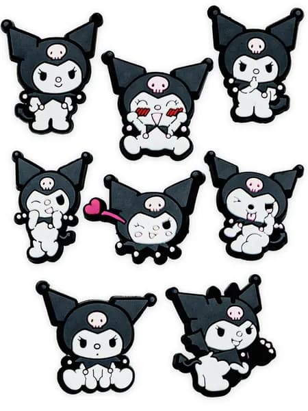 Джибитсы на crocs набор украшений клипсы для кроксов