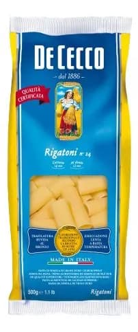 Макаронные изделия De Cecco Паста Ригатони No 24 500 г