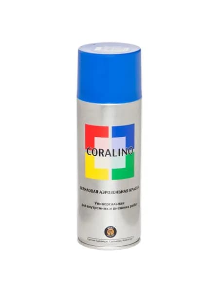 Краска аэрозольная CORALINO RAL 5005 сигнальный синий 520мл
