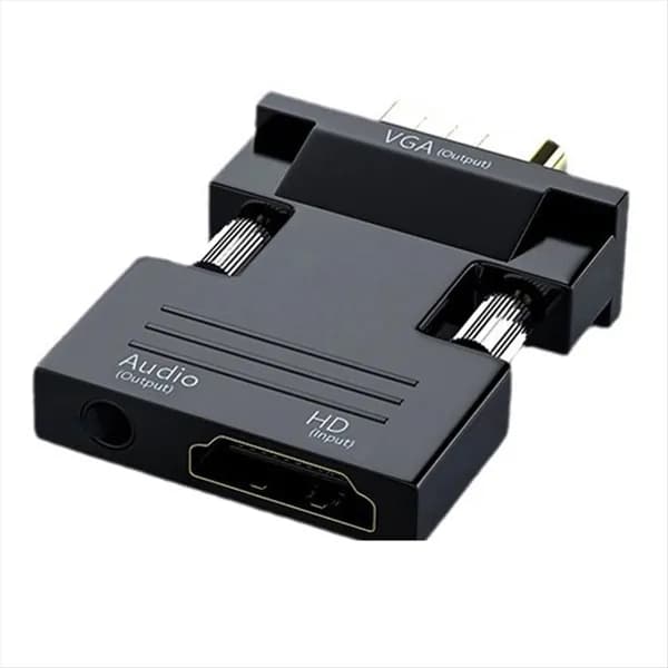 Преобразователь HDMI В VGA Для PS4, ПК, Ноутбука, Телевизора, Монитора