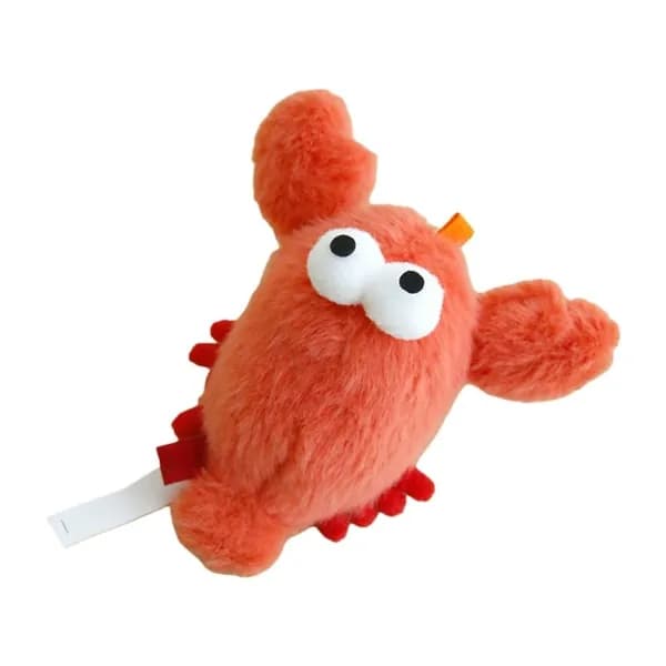 (1 шт.) Игрушка для кошек с колокольчиком и кошачьей мятой омар