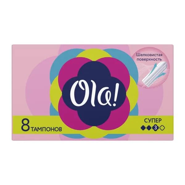 Тампоны Ola! Super 8шт