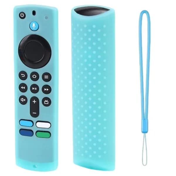 Силиконовый чехол для пульта TV Stick 3rd Gen/4K, Флуоресцентный синий