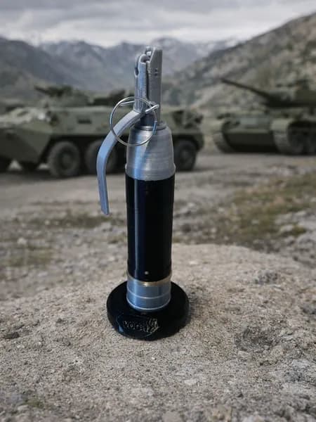 Макет гранаты на базе ВОГ-17 Хаттабка (разборный)