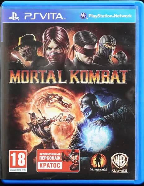 Игра Mortal Kombat PS Vita ENG Русская обложка