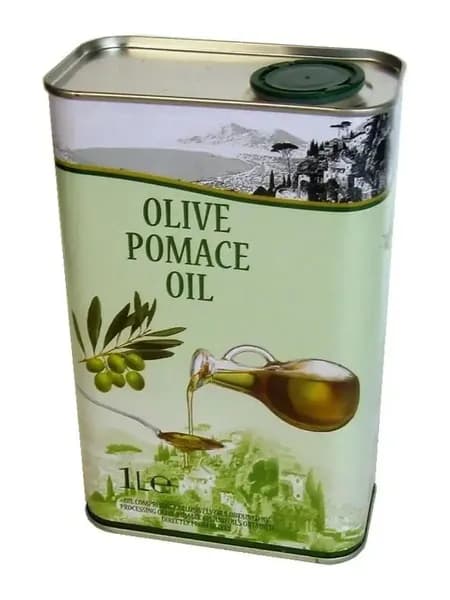Оливковое масло для жарки Olive Pomace, холодного отжима, 1 л