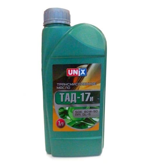 ТАД-17и Масло трансмиссионное 80W-90 GL-5,1л, минеральное, Unix