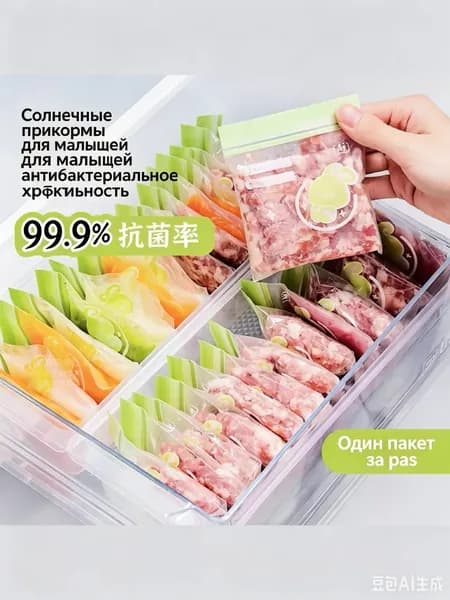 Контейнер пищевой, 100 мл, 1 шт