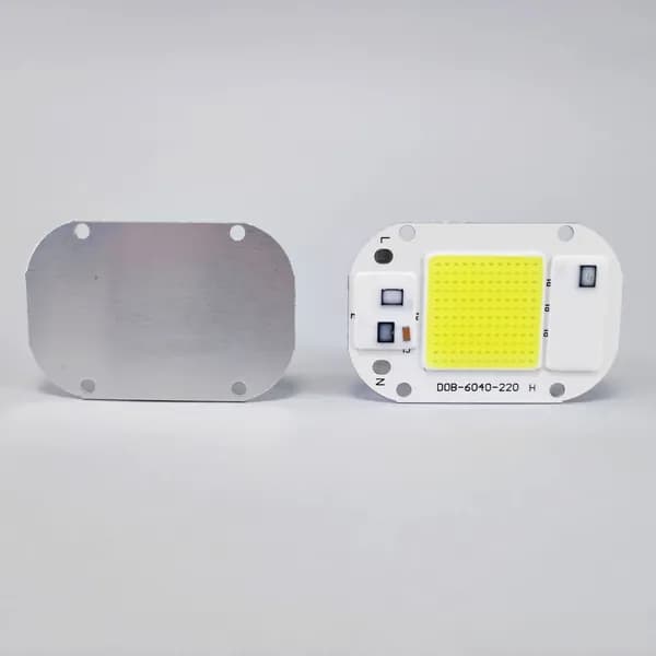 Светодиодная матрица COB, LED 220 В, 20 Вт, 6500K холодный свет, модуль