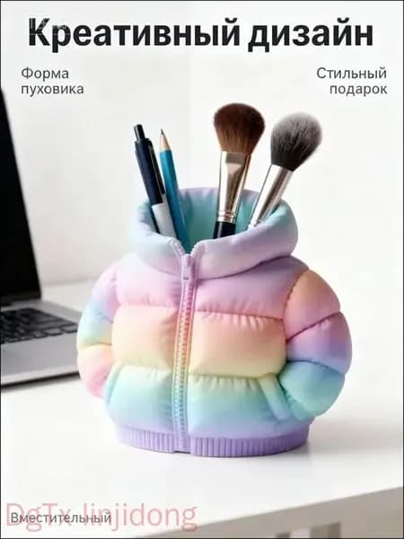 Креативная подставка для ручек в виде Рот-сосиска, безопасный пластик