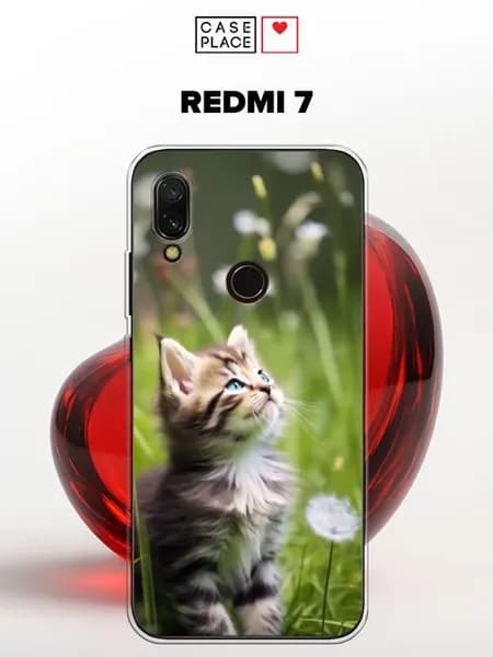Чехол на Redmi 7 кот