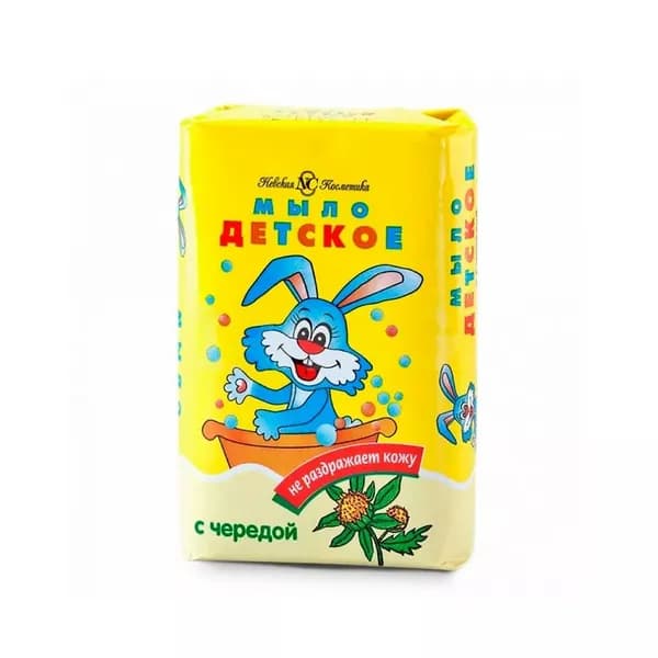 Невская косметика Твердое мыло, детское, череда, 90 г