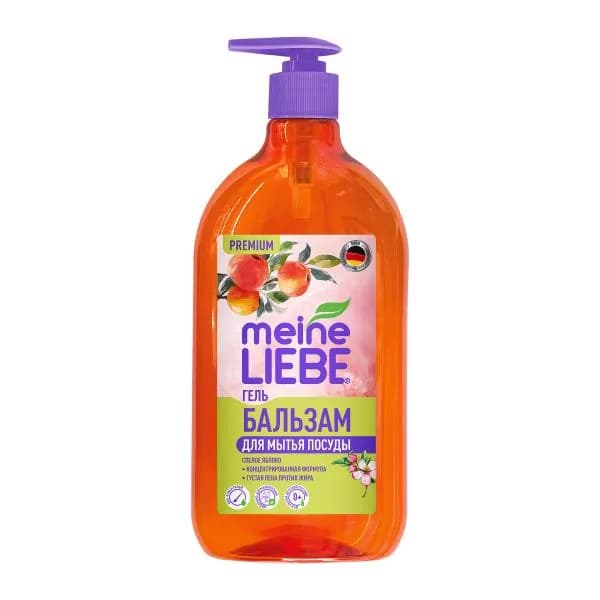 Гель-бальзам для мытья посуды Meine Liebe Спелое яблоко 750мл