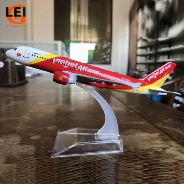 Металлическая Модель Самолета Аэробус 320 VietJet Air