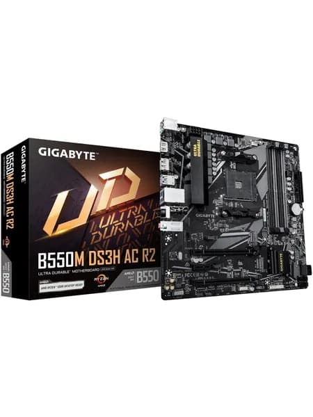 Материнская плата Gigabyte B550M DS3H AC R2
