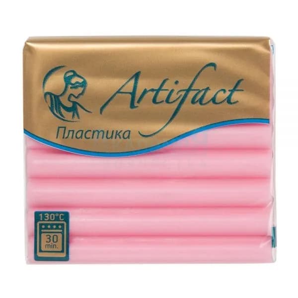 Полимерная глина, запекаемая пластика Artifact Chiffon 519 цвет нежно-розовый 50 гр.