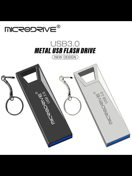 MicroDrive KZ128G0125 металлическая флешка USB 3.0 16 32 64