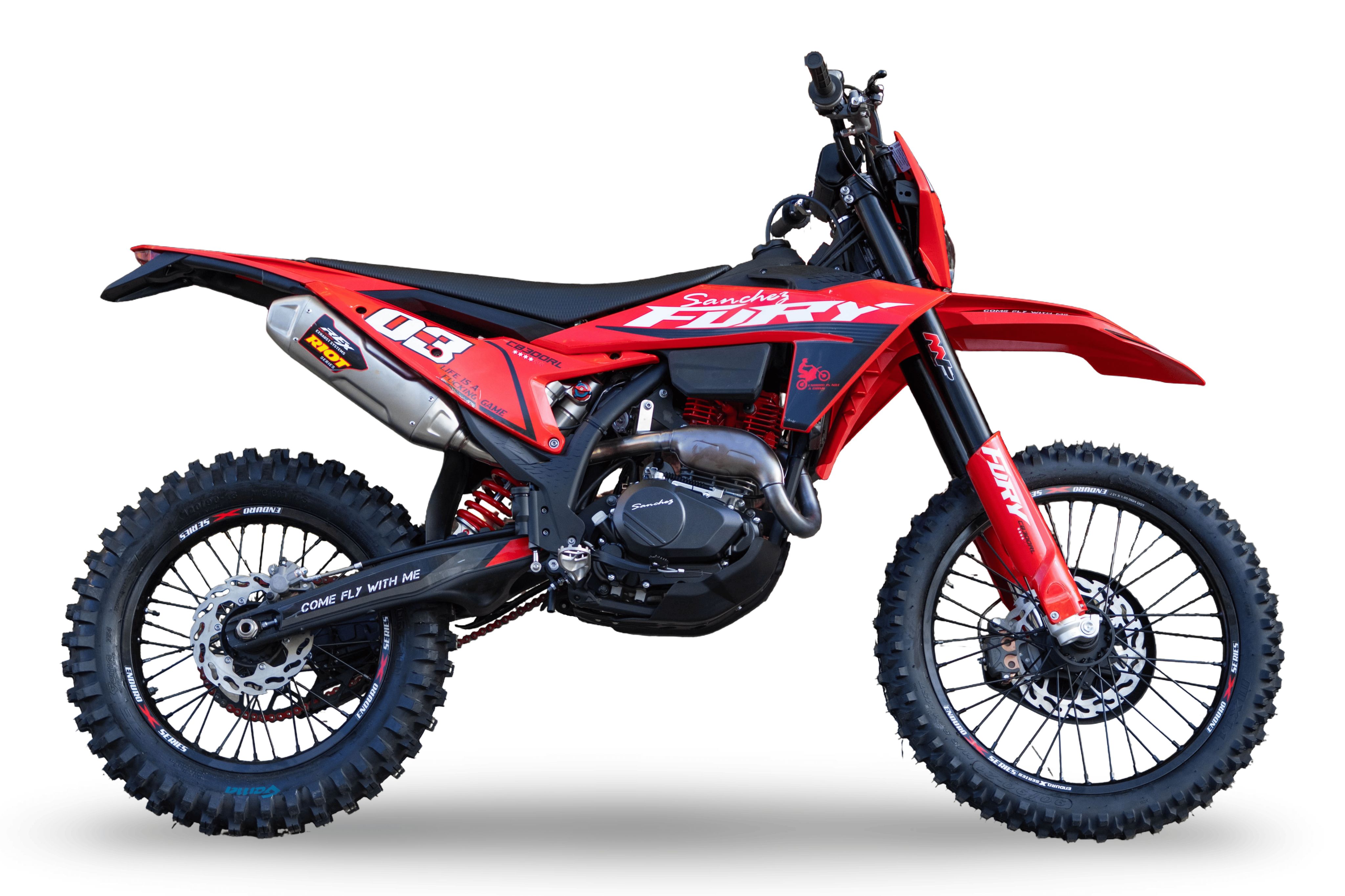 Кроссовый мотоцикл Sanchez Fury CB300RL