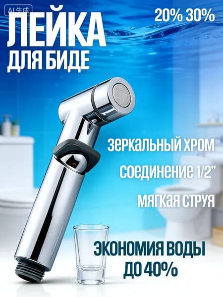 Лейка для гигиенического душа, биде и унитаза, с кнопкой, гигиенический душ лейка