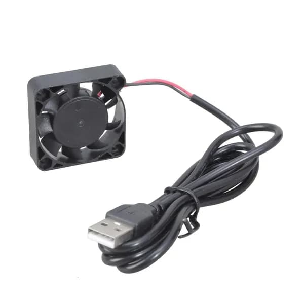 5VDC 40-мм мини-вентилятор USB с низким уровнем шума для сетевых устройств и 3D-принтеров