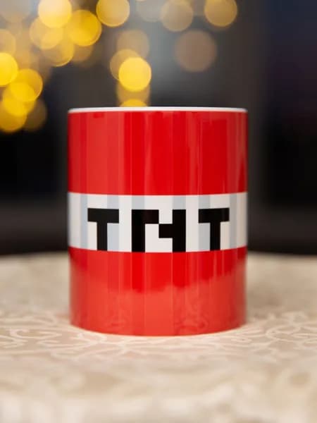 Дольмира Кружка "TNT (Minecraft)", 330 мл, 1 шт