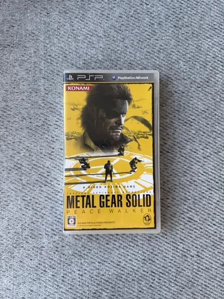 Видеоигра для PSP Metal Gear Solid: Peace Walker