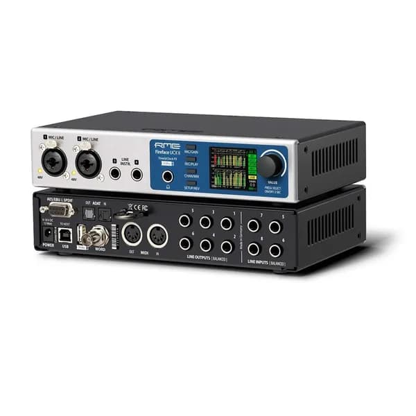 Аудиоинтерфейс RME Fireface UCX II USB 40 каналов студийная звуковая карта внешняя профессиональная