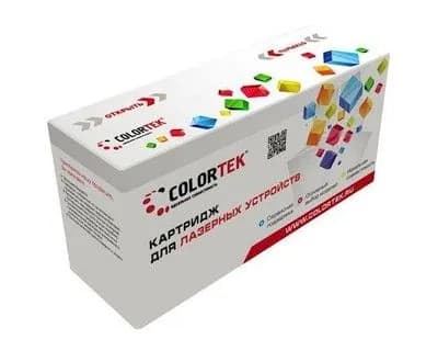 Colortek Тонер-картридж, совместимый, Черный (black)
