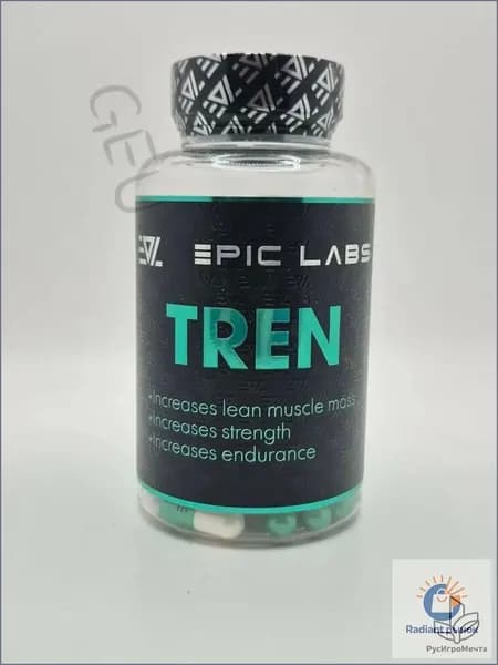 Анаболический комплекс Epic Labs Tren 60 капсул, для роста мышечной массы, рост силы, для мужчин