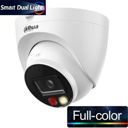 DAHUA IPC-HDW1249T-S-IL, 2 МП, объектив 2,8 мм, слот для SD-карты, интеллектуальная двойная подсветка, H265+, ночное видение 30 м, встроенный микрофон, IP67, купольная IP-камера с поддержкой PoE.