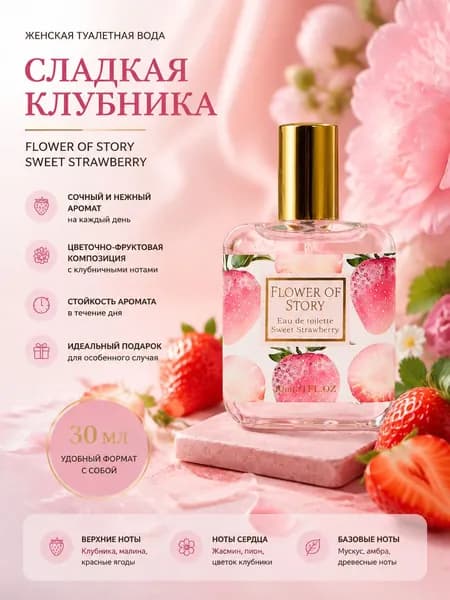 Туалетная вода Сказка о цветах 30 мл