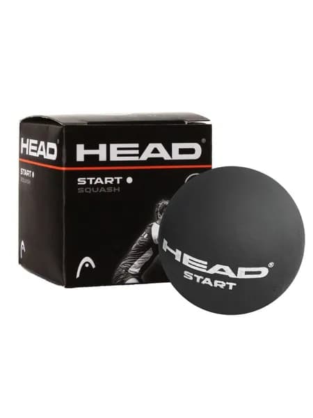 Мяч для сквоша с белой точкой HEAD 1-White Start x1
