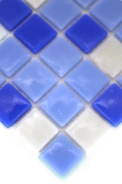 Плитка мозаика из стекла, 1 шт, лист 32х32 см, чип 25х25 мм, T-202
