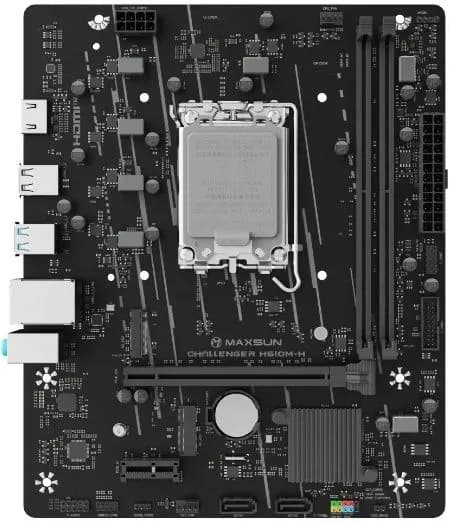 Материнская плата, Micro-ATX, Intel H610, надежный