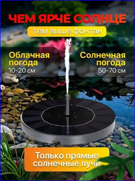 Фонтан садовый