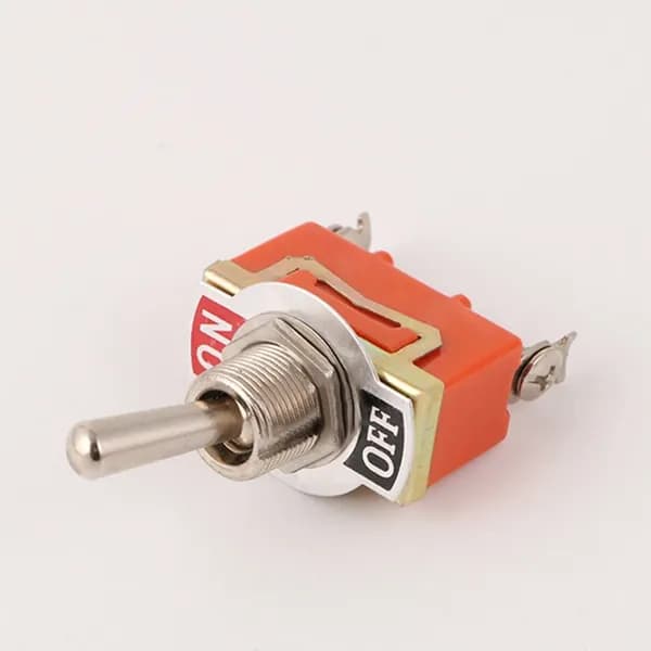 E-TEN1021 15A 250V Тумблер 2-контактный 2-позиционный Вкл-выкл SPST Кулисный переключатель 12ММ