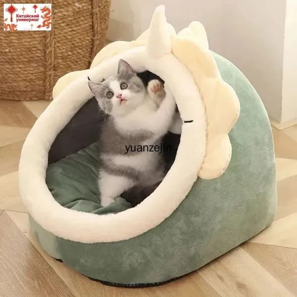 Корзина для домашних животных, удобная кроватка для котенка, подходит для мелких животных, S