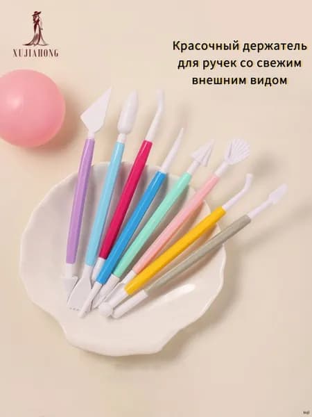 Набор стеков для лепки из глины и пластилина 9 штук инструменты для моделирования