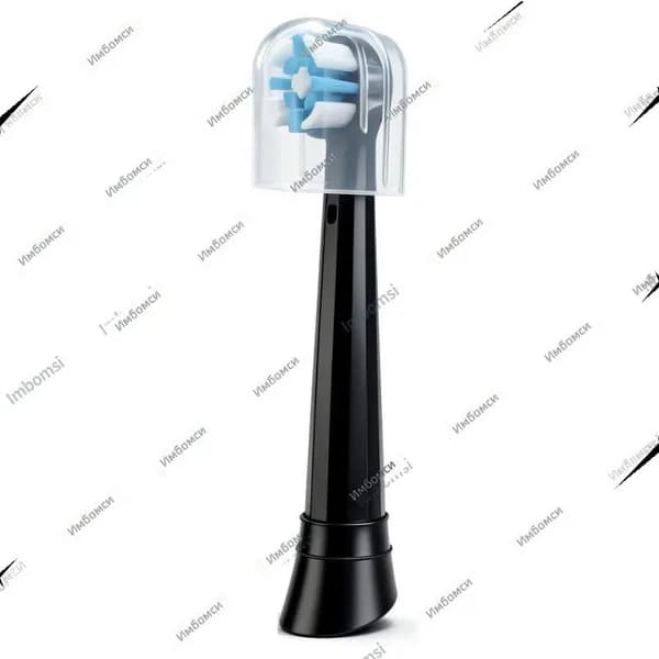 Сменная насадка для электрической зубной щетки Oral-B IO, круглая, черная