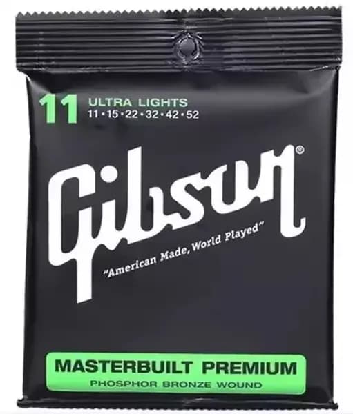 Струны для акустической гитары, GIBSON SAG-MB11 MASTERBUILT PREMIUM 11-52