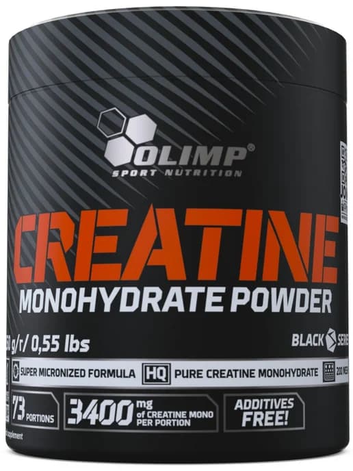 CREATINE MONOHYDRATE POWDER 250 г, Нейтральный